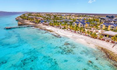 Delfins Beach Resort Bonaire Tapestry by Hilton